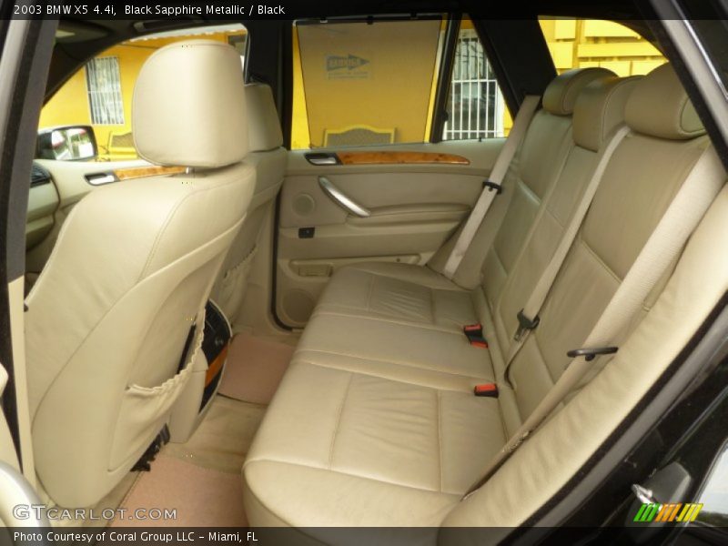 Black Sapphire Metallic / Black 2003 BMW X5 4.4i
