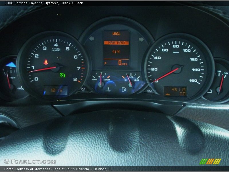Black / Black 2008 Porsche Cayenne Tiptronic
