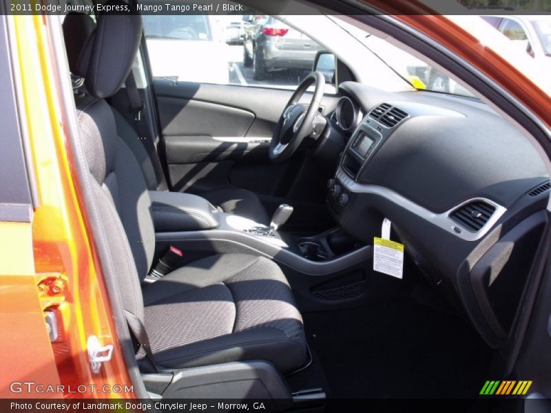 Mango Tango Pearl / Black 2011 Dodge Journey Express