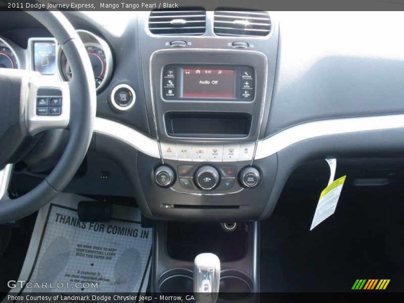 Mango Tango Pearl / Black 2011 Dodge Journey Express