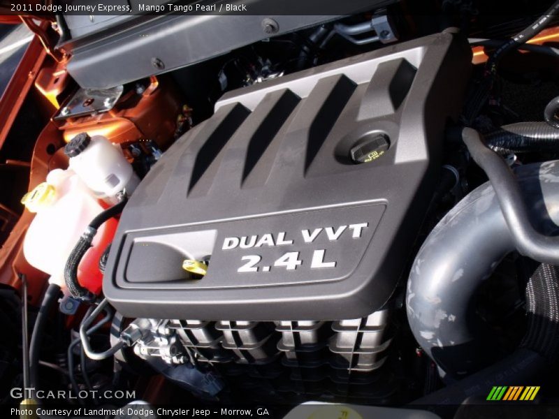 Mango Tango Pearl / Black 2011 Dodge Journey Express