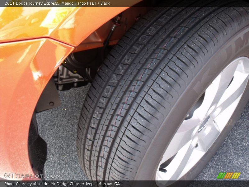 Mango Tango Pearl / Black 2011 Dodge Journey Express