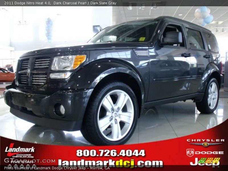 Dark Charcoal Pearl / Dark Slate Gray 2011 Dodge Nitro Heat 4.0