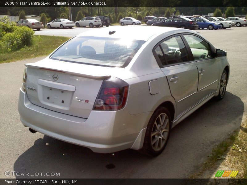 Brilliant Silver / SE-R Charcoal 2008 Nissan Sentra SE-R