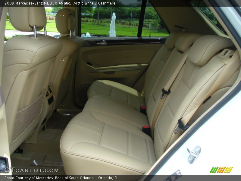 Arctic White / Cashmere 2009 Mercedes-Benz ML 350 4Matic