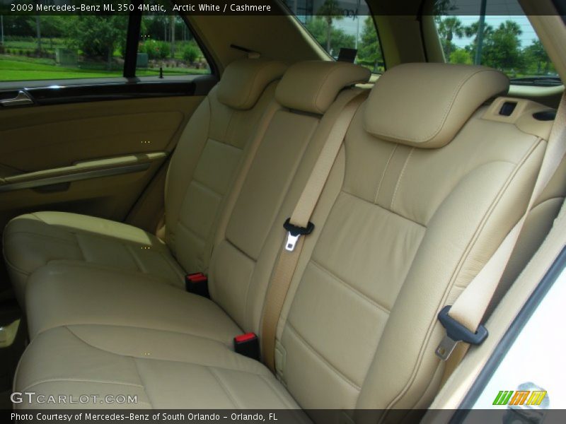 Arctic White / Cashmere 2009 Mercedes-Benz ML 350 4Matic