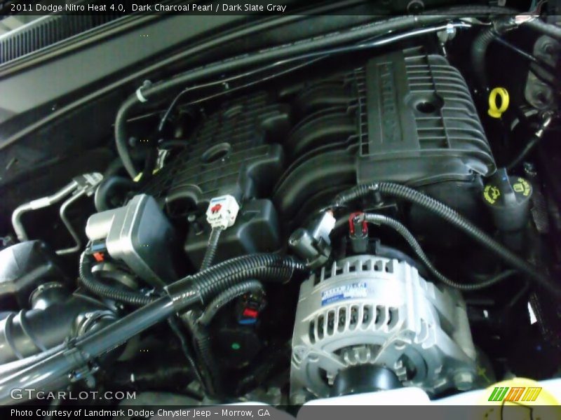 Dark Charcoal Pearl / Dark Slate Gray 2011 Dodge Nitro Heat 4.0