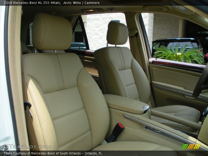 Arctic White / Cashmere 2009 Mercedes-Benz ML 350 4Matic