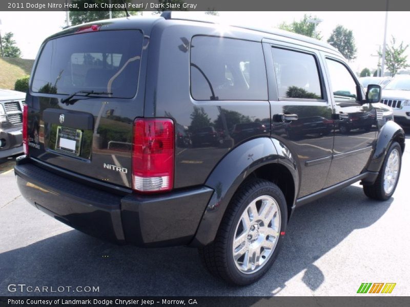 Dark Charcoal Pearl / Dark Slate Gray 2011 Dodge Nitro Heat