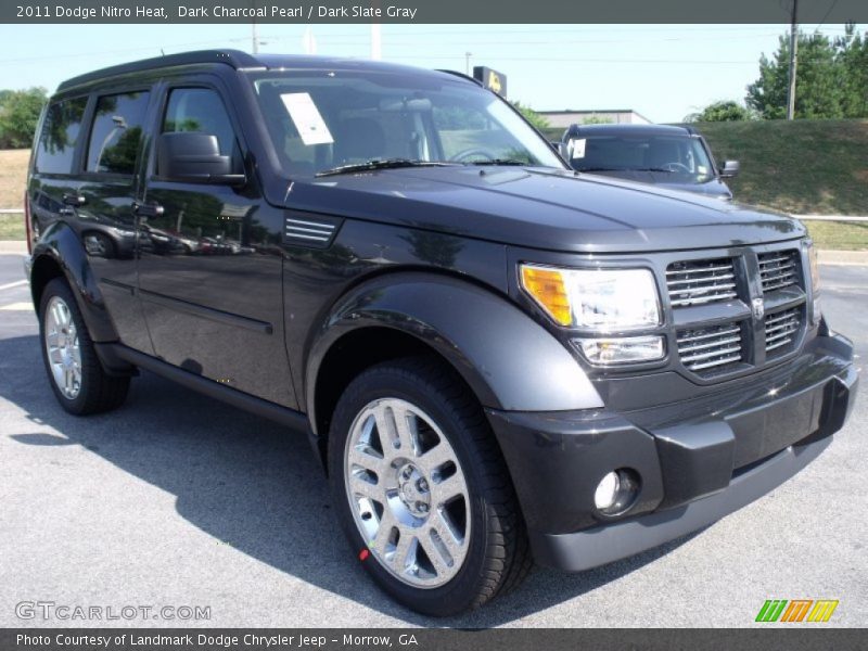 Dark Charcoal Pearl / Dark Slate Gray 2011 Dodge Nitro Heat