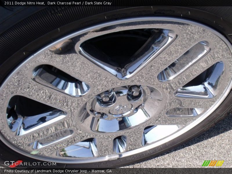 Dark Charcoal Pearl / Dark Slate Gray 2011 Dodge Nitro Heat