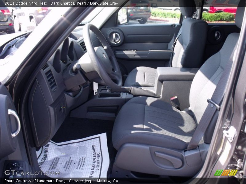 Dark Charcoal Pearl / Dark Slate Gray 2011 Dodge Nitro Heat