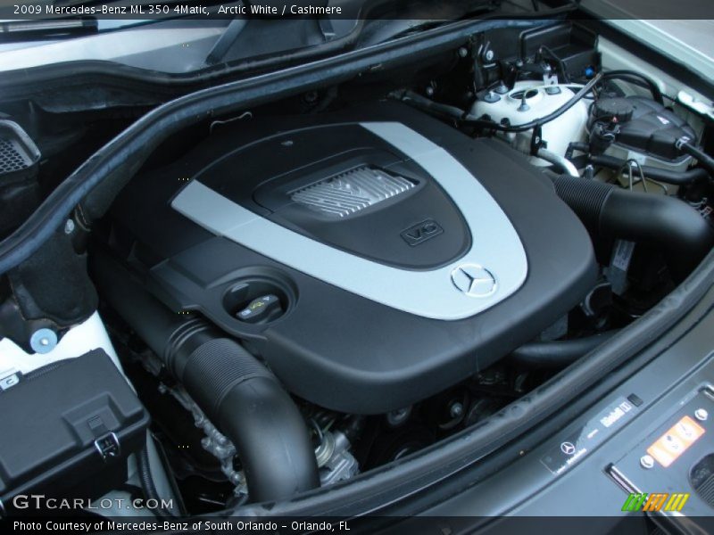 Arctic White / Cashmere 2009 Mercedes-Benz ML 350 4Matic