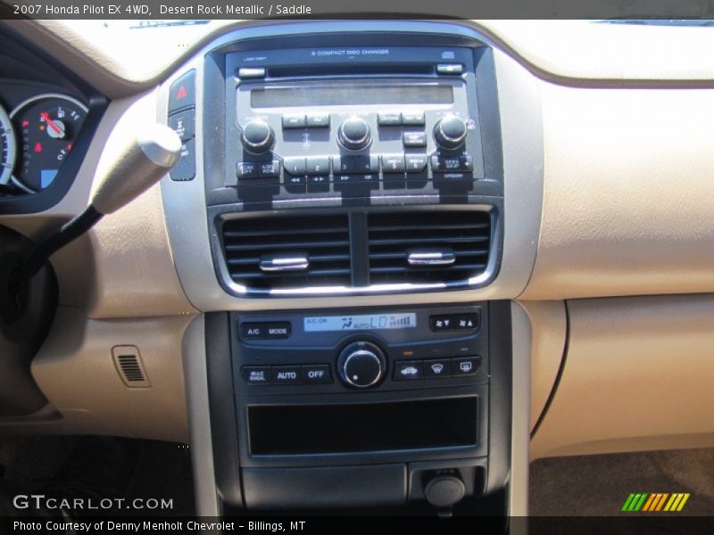 Desert Rock Metallic / Saddle 2007 Honda Pilot EX 4WD