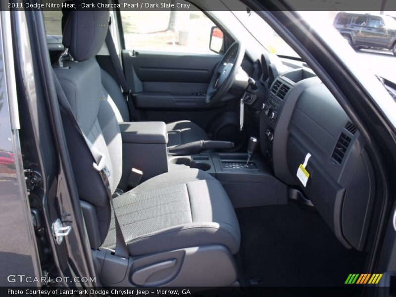 Dark Charcoal Pearl / Dark Slate Gray 2011 Dodge Nitro Heat