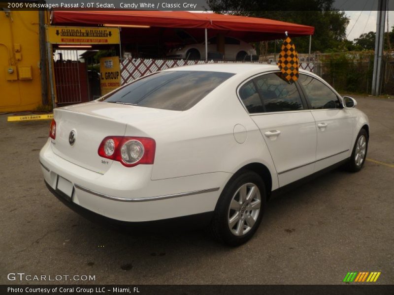 Candy White / Classic Grey 2006 Volkswagen Passat 2.0T Sedan