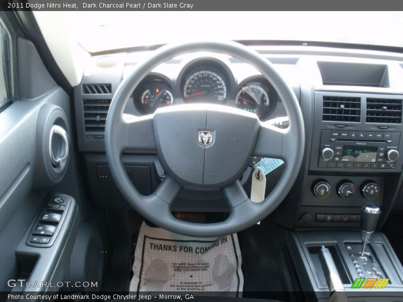 Dark Charcoal Pearl / Dark Slate Gray 2011 Dodge Nitro Heat