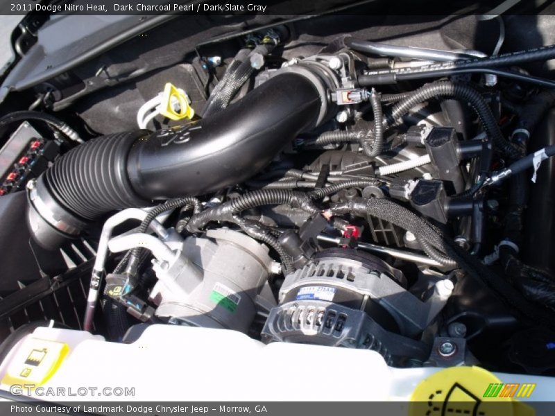 Dark Charcoal Pearl / Dark Slate Gray 2011 Dodge Nitro Heat
