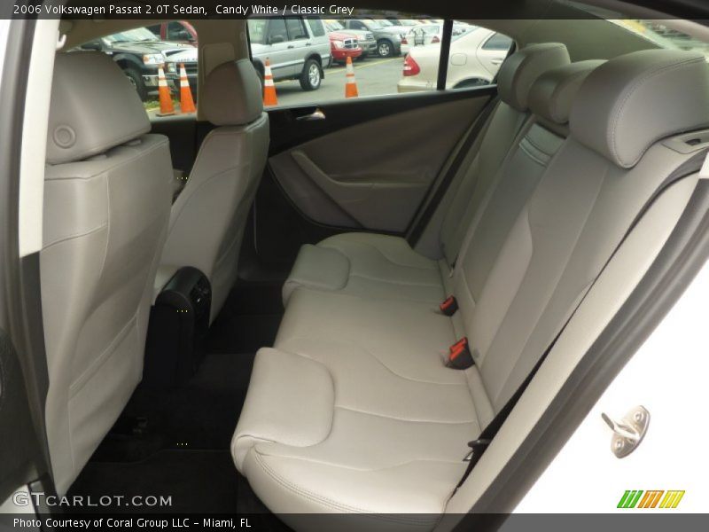 Candy White / Classic Grey 2006 Volkswagen Passat 2.0T Sedan