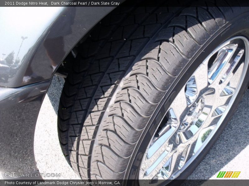 Dark Charcoal Pearl / Dark Slate Gray 2011 Dodge Nitro Heat