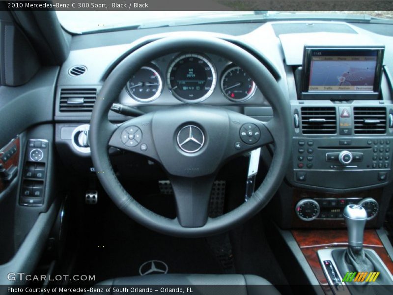 Black / Black 2010 Mercedes-Benz C 300 Sport