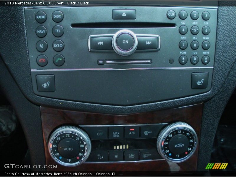 Black / Black 2010 Mercedes-Benz C 300 Sport