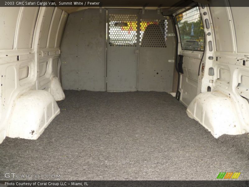 Summit White / Pewter 2003 GMC Safari Cargo Van