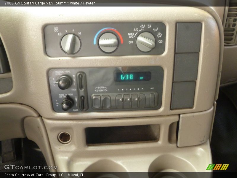 Summit White / Pewter 2003 GMC Safari Cargo Van