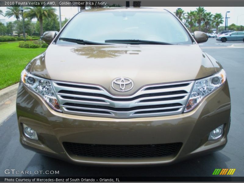 Golden Umber Mica / Ivory 2010 Toyota Venza V6 AWD
