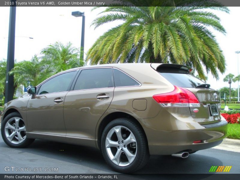 Golden Umber Mica / Ivory 2010 Toyota Venza V6 AWD