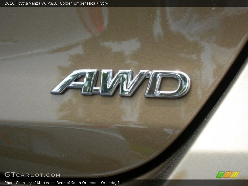  2010 Venza V6 AWD Logo