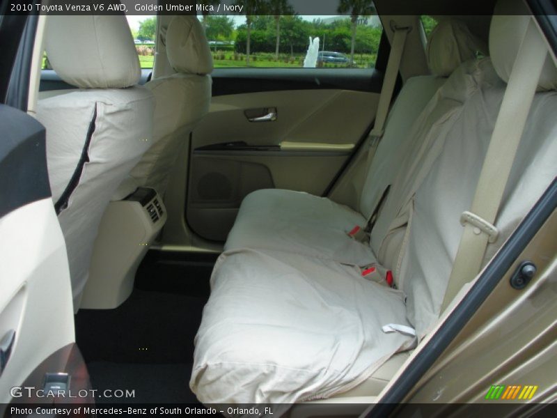 Golden Umber Mica / Ivory 2010 Toyota Venza V6 AWD