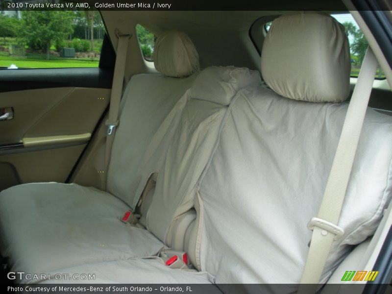 Golden Umber Mica / Ivory 2010 Toyota Venza V6 AWD