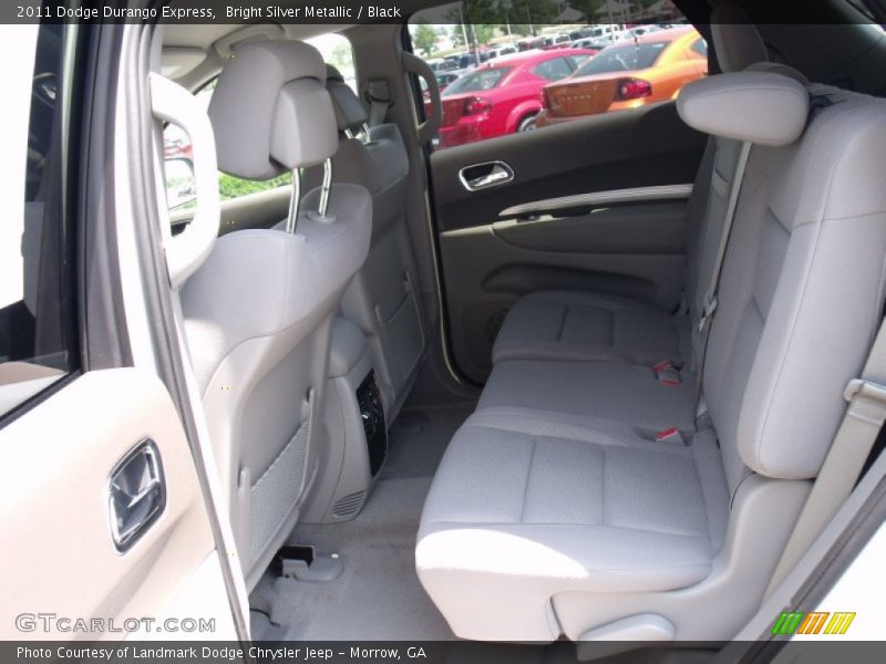 Bright Silver Metallic / Black 2011 Dodge Durango Express