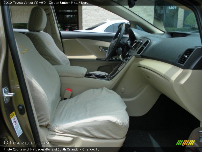 Golden Umber Mica / Ivory 2010 Toyota Venza V6 AWD