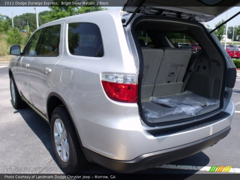 Bright Silver Metallic / Black 2011 Dodge Durango Express