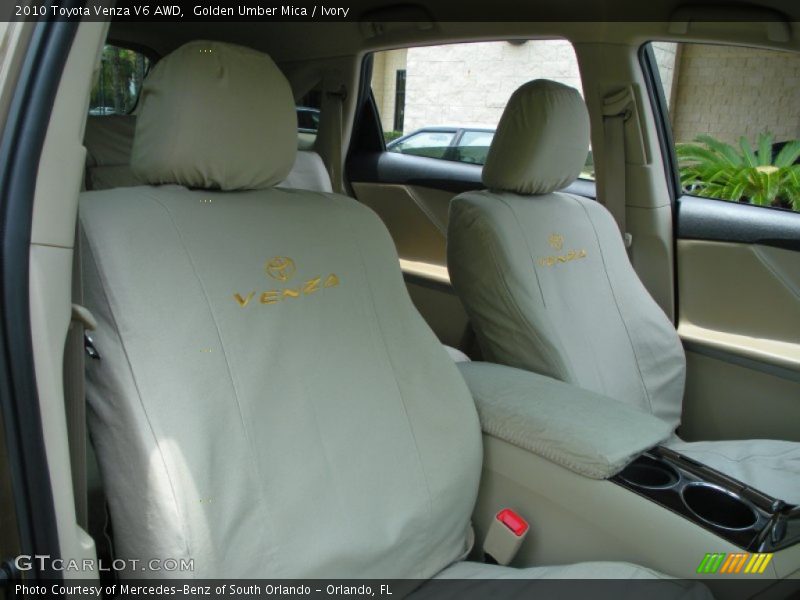 Golden Umber Mica / Ivory 2010 Toyota Venza V6 AWD