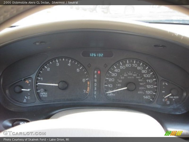 Silvermist / Neutral 2000 Oldsmobile Alero GL Sedan
