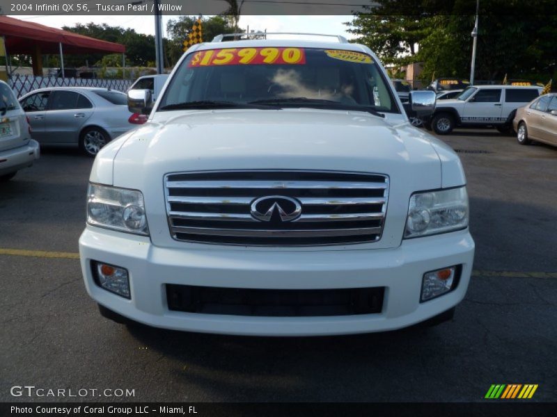 Tuscan Pearl / Willow 2004 Infiniti QX 56