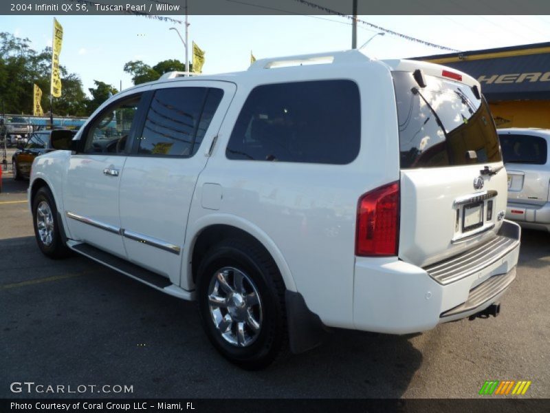 Tuscan Pearl / Willow 2004 Infiniti QX 56