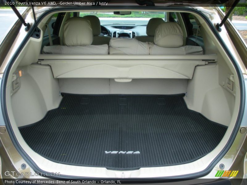 Golden Umber Mica / Ivory 2010 Toyota Venza V6 AWD