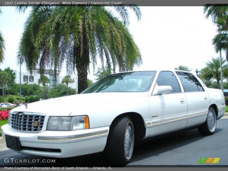 Front 3/4 View of 1997 DeVille d'Elegance