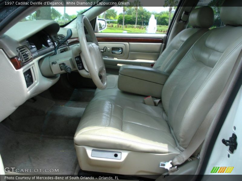  1997 DeVille d'Elegance Cappuccino Cream Interior