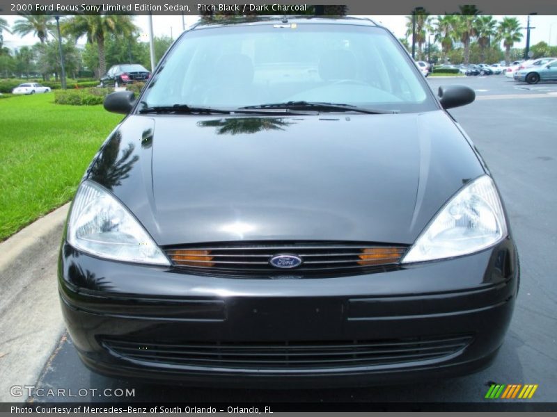 Pitch Black / Dark Charcoal 2000 Ford Focus Sony Limited Edition Sedan