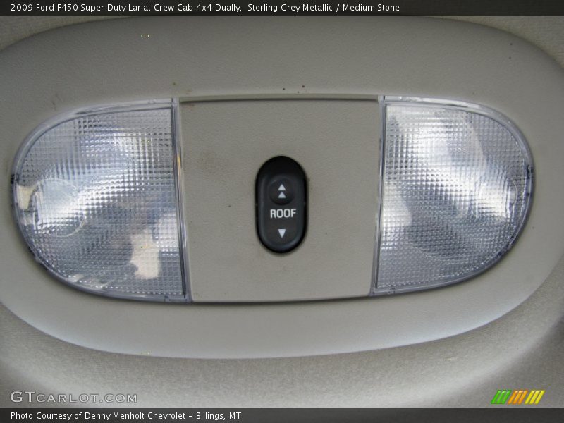 Sterling Grey Metallic / Medium Stone 2009 Ford F450 Super Duty Lariat Crew Cab 4x4 Dually