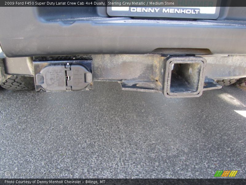 Sterling Grey Metallic / Medium Stone 2009 Ford F450 Super Duty Lariat Crew Cab 4x4 Dually