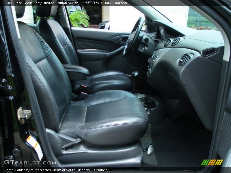 Pitch Black / Dark Charcoal 2000 Ford Focus Sony Limited Edition Sedan