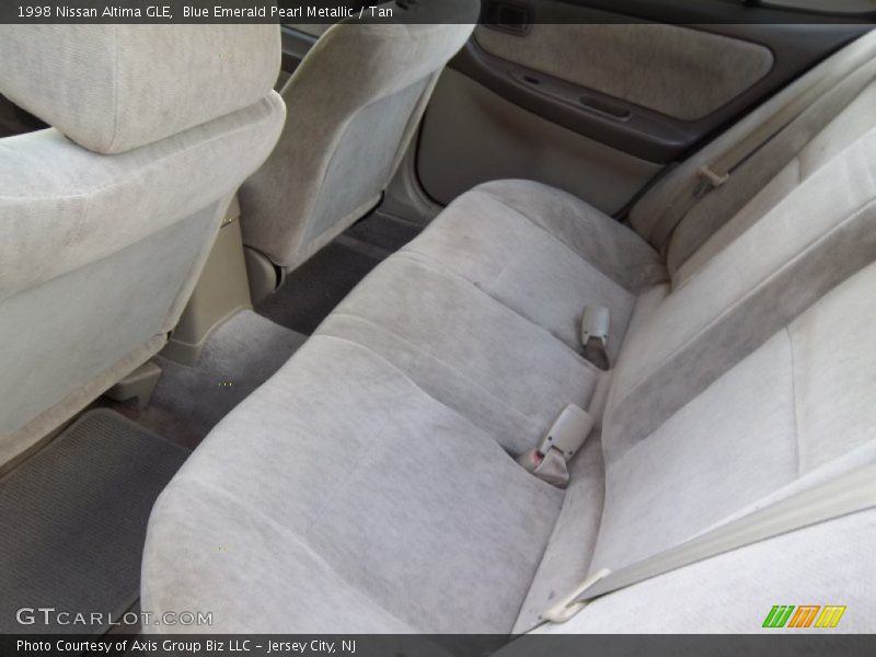 Blue Emerald Pearl Metallic / Tan 1998 Nissan Altima GLE