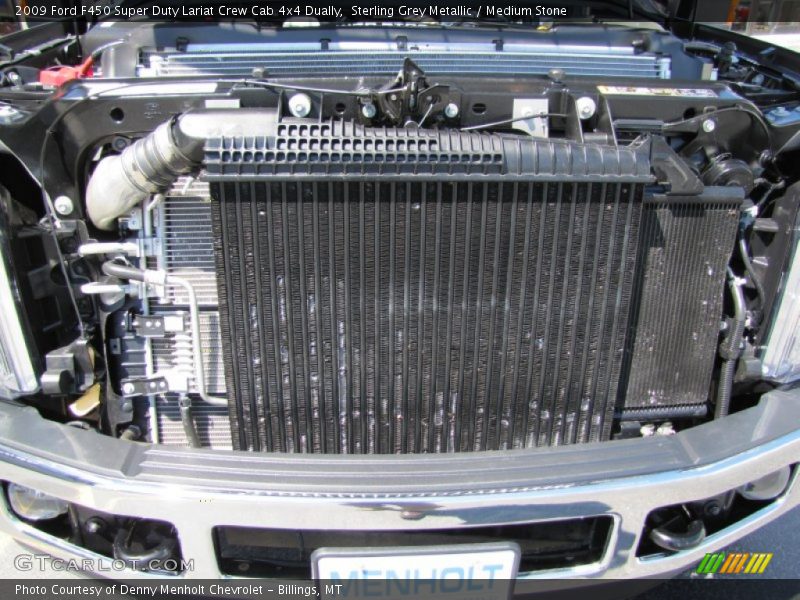 Sterling Grey Metallic / Medium Stone 2009 Ford F450 Super Duty Lariat Crew Cab 4x4 Dually