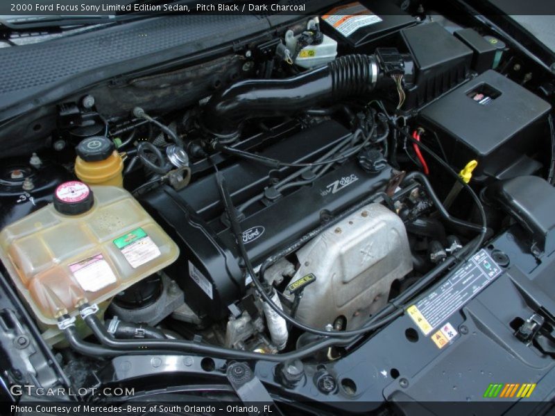  2000 Focus Sony Limited Edition Sedan Engine - 2.0L DOHC 16V Zetec 4 Cylinder